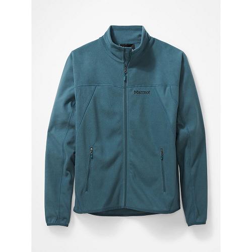 Marmot Fleece Blue Grey NZ - Pisgah Jackets Mens NZ4568032